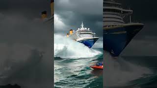 Accident at Sea Did a Massive Wave Sink This Cruise Ship scaryocean Cruise ship sea [upl. by Naresh]