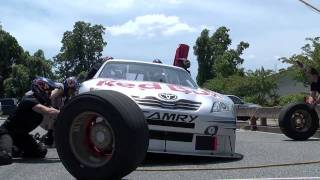 NASCAR pit stop practiceRed Bull Racing Team [upl. by Eelrahs951]