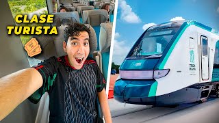 Así es viajar en el TREN MAYA en CLASE TURISTA  Juan Arroniz [upl. by Kanter998]