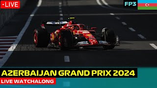 F1 Live Azerbaijan Grand Prix 2024 FP3 Watchalong [upl. by Namara519]