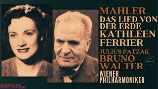 Mahler  The Song of the Earth Ctrc Kathleen Ferrier Bruno Walter Wierner Philharmoniker [upl. by Alida584]