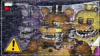 1983 Unnightmare Animatronics in Five Nights at Freddys 2 FNaF 2 Mods [upl. by Anitsrhc]