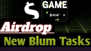 Dogs a New Update  Blum Airdrop 🤑 Tasks 🎉 Free Dogs💥💥💥 [upl. by Eilra]