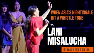 DID LANI MISALUCHA JUST HIT A WHISTLE NOTE  HISTORIC DAR CONSTITUTION HALL IN WASHINGTON DC [upl. by Fachan815]