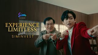 V and Jackie Chan are now ExperienceLimitlessWithSimInvest [upl. by Gabriell]