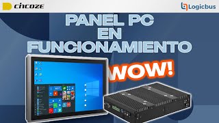 Funcionamiento de un Panel PC con Touch Screen Capacitivo [upl. by Beane109]