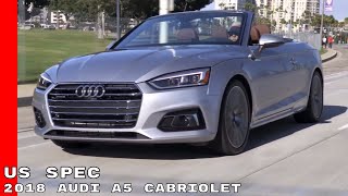 2018 Audi A5 Cabriolet Design Interior Test Drive  US Spec [upl. by Munford233]