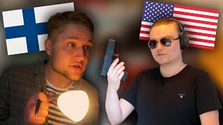 Finland vs USA Buying a gun [upl. by Seeto842]