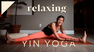 Evening Restorative and Relaxing Yin Yoga for Better Sleep [upl. by Leeann]