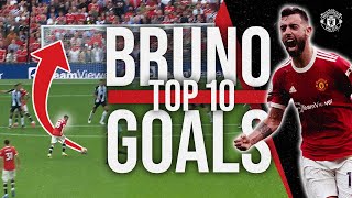 Top 10  Bruno Fernandes Goals So Far [upl. by Airdnazxela215]