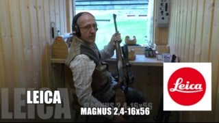 Zeroing a Blaser R8 with Leica Magnus 2416x56 [upl. by Renato]