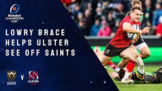 Highlights  Northampton Saints v Ulster Rugby Round 3 │Heineken Champions Cup Rugby 202122 [upl. by Ahtilat510]