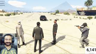 GTA 5 ONLINE GAMEPLAY AND MISSION ARMY 🪖 BASE 😱 [upl. by Malliw]