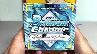 2023 Bowman Chrome Sapphire  New Release [upl. by Kciredorb425]