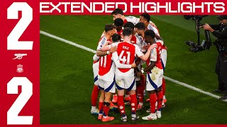 EXTENDED HIGHLIGHTS  Arsenal vs Liverpool 22  Saka scores his 50th Premier League goal [upl. by Marcel]