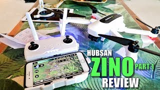 Hubsan ZINO Review  Part 1  Unboxing Inspection Setup Pros amp Cons [upl. by Farika]