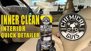 CHEMICAL GUYS INNER CLEAN interior quick detailer  czyli jak szybko wyczyścić wnętrze auta [upl. by Ynnek621]