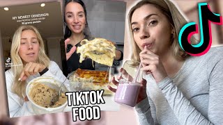 Ich teste die gehyptesten TIKTOK REZEPTE und liebs [upl. by Alemac]