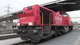 Exclusive Access  Muttenz Freight Yard  Marshalling Yard Basel [upl. by Esidnak]