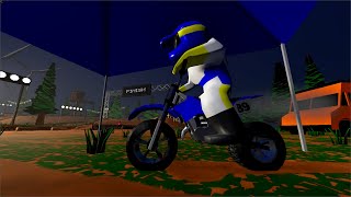 Godot 40 motocross racing game  game dev [upl. by Eedrahs]