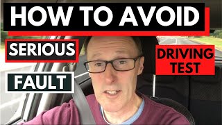 Serious Faults On The Driving Test [upl. by Eelarat]