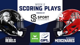 Berlin Rebels  Marburg Mercenaries  Highlights  ERIMA GFL 2 Spieltag  SDTV Football [upl. by Jezebel805]