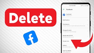 How to Delete Facebook Apllication Updated [upl. by Kerman]