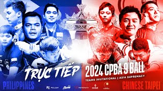 🛑 TRỰC TIẾP  JEFFREY IGNACIO vs CHANG YU LUNG  GIẢI CPBA 9BALL TEAMS INVITATIONAL 2024 [upl. by Naillig]