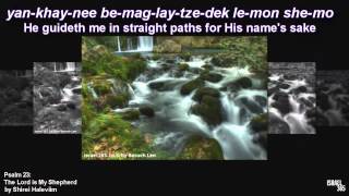 Psalm 23 The Lord is My Shepherd by Shirei Haleviim [upl. by Parshall]