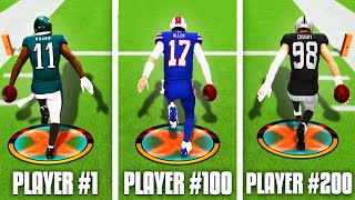 Scoring a Touchdown with EVERY NFL Player [upl. by Scheider]