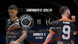 Ichnos Sassari  Happy Fitness  Giornata 6 Serie C1 Futsal 2425 [upl. by Lisetta]