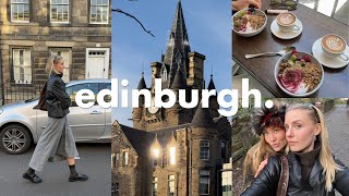 girls trip to edinburgh  coffee dates thrifting amp exploring the city [upl. by Akenn46]