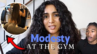 WOMAN realises showing SKIN at the Gym Isn’t Good [upl. by Rivera]