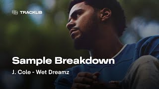 Sample breakdown J Cole  Wet Dreamz [upl. by Norri]