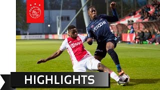 Highlights Jong Ajax  Helmond Sport [upl. by Chrystal]