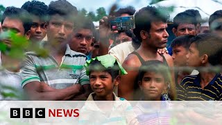 Myanmar’s army drafts Rohingya men for war  BBC News [upl. by Noxid]