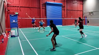 Womens doubles match R1  NatalieTram vs Shivani RamakrishnanEmily Choi QwQ Batminton Kup CWD [upl. by Lalittah]