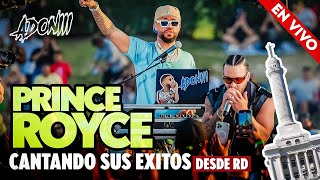 PRINCE ROYCE CANTANDO SUS EXITOS EN VIVO 🎤 CON DJ ADONI  BACHATA MIX [upl. by Pomfret]