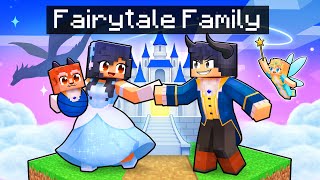 Having a FAIRYTALE FAMILY in Minecraft [upl. by Hsivat21]