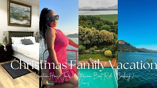 VLOG Christmas Family Vacation Part I House Tour Afternoon Boat Cruise Lots of Cooking and love [upl. by Renita]