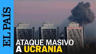 GUERRA UCRANIA  Rusia lanza un ataque masivo con drones y misiles contra Ucrania  EL PAÍS [upl. by Walden]