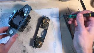 Contaflex IV CLA Repair part 67  Cleaning the body [upl. by Ragen]