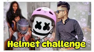 Helmet challenge with czn amp Full Enjoy 🥀 foryou love [upl. by Laurens]