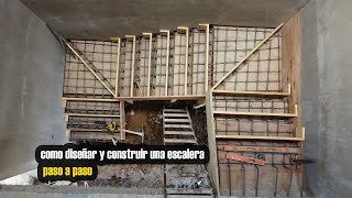 Como Diseñar y Construir Una Escalera Paso a Paso [upl. by Jaquelyn376]