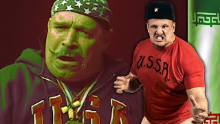 Iron Sheik Shoots on Nikolai Volkoff [upl. by Darmit]