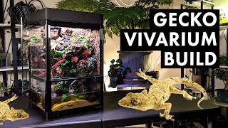 Bioactive Mourning Gecko Vivarium Build [upl. by Melosa118]