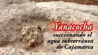 Drenaje de aguas subterráneas por Minera Yanacocha en Cajamarca Perú [upl. by Chaim55]