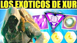 Destiny 2  LOCALIZACIĂ“N DE XUR Y SUS EXĂ“TICOS [upl. by Laubin723]