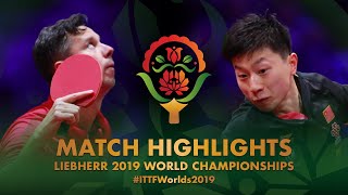 Ma Long vs Vladimir Samsonov  2019 World Championships Highlights R32 [upl. by Bess]