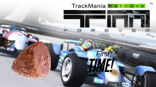 I Played Trackmania Nations Forever For the First Time [upl. by Langer]